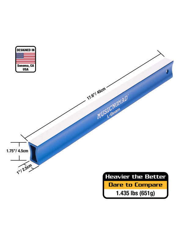 MN811 L-BEAM SANDING BAR FOR ACOUSTIC AND ELECTRIC GUITAR FRET LEVELS - 45 CM