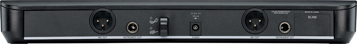 BLX DUAL RECEIVER & MICROPHONE SM58 - K3E
