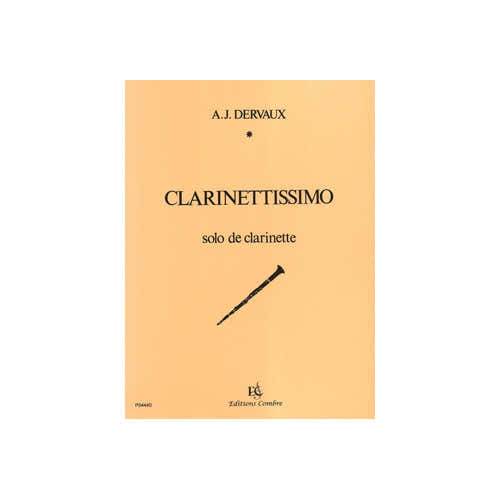 Combre Dervaux - Clarinettissimo - Clarinette et Piano