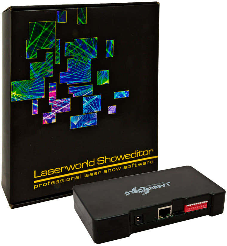 ShowNET + ShowEDITOR Interface