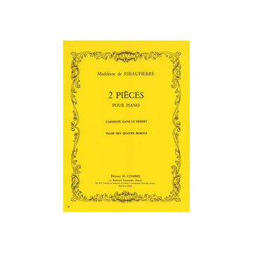 Ribaupierre - Pièces (2) - Piano