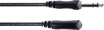 STEREO AUDIO CABLE JACK MALE / FEMALE 5 M