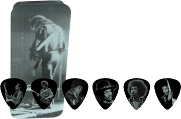 12 x Jimi Hendrix Silver Portrait Medium