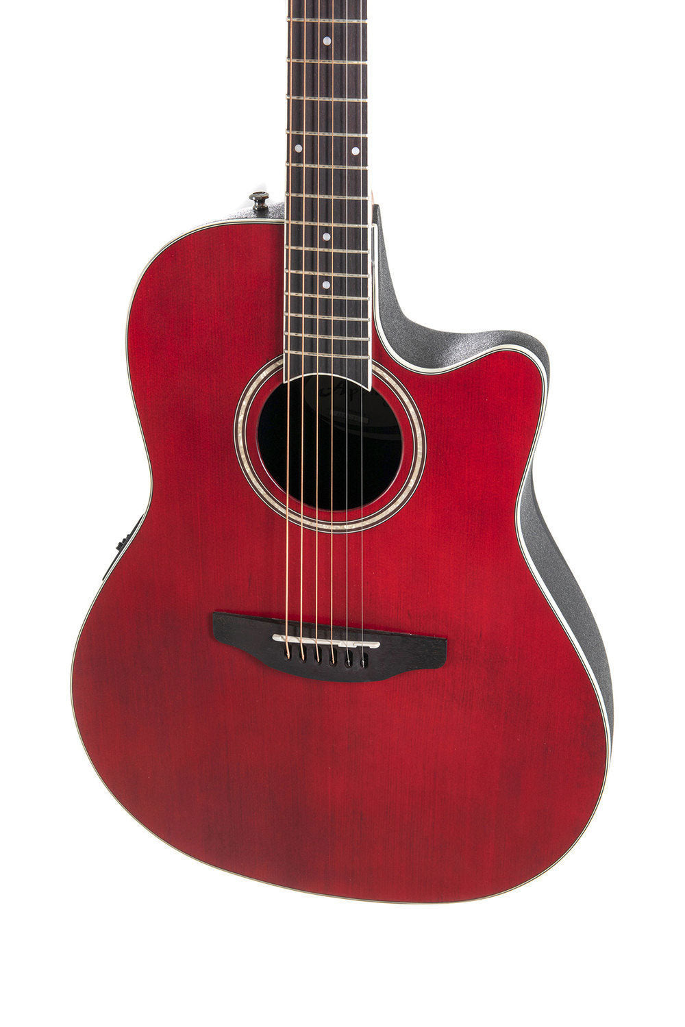 Ab24Ii Cs Mid Cutaway Ruby Red Satin