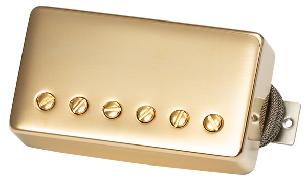 Custombucker Double Black True Historic Gold Cover
