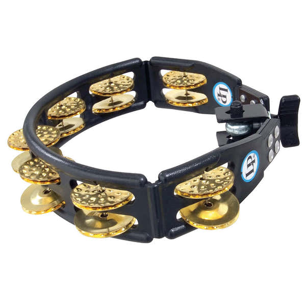Latin Percussion LP175 TAMBOURINE CYCLOP ON BRACKET DARK