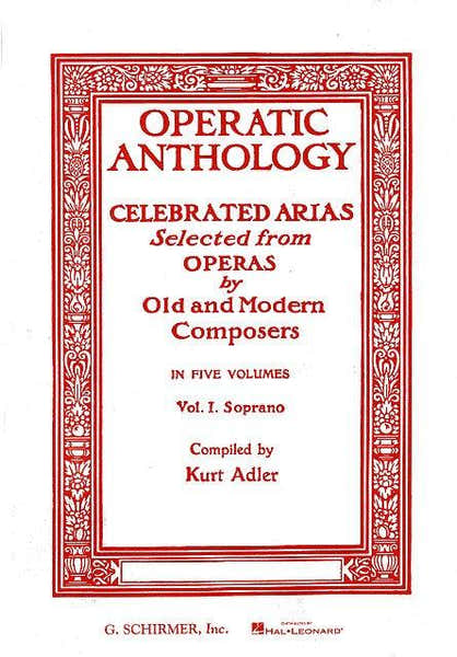 Hal Leonard Operatic Anthology Vol. 1 - Soprano et Piano