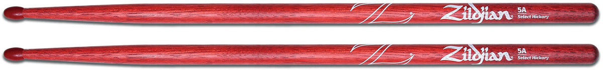 HICKORY SERIES - 5A NYLON RED - NATURAL DRUMSTICK
