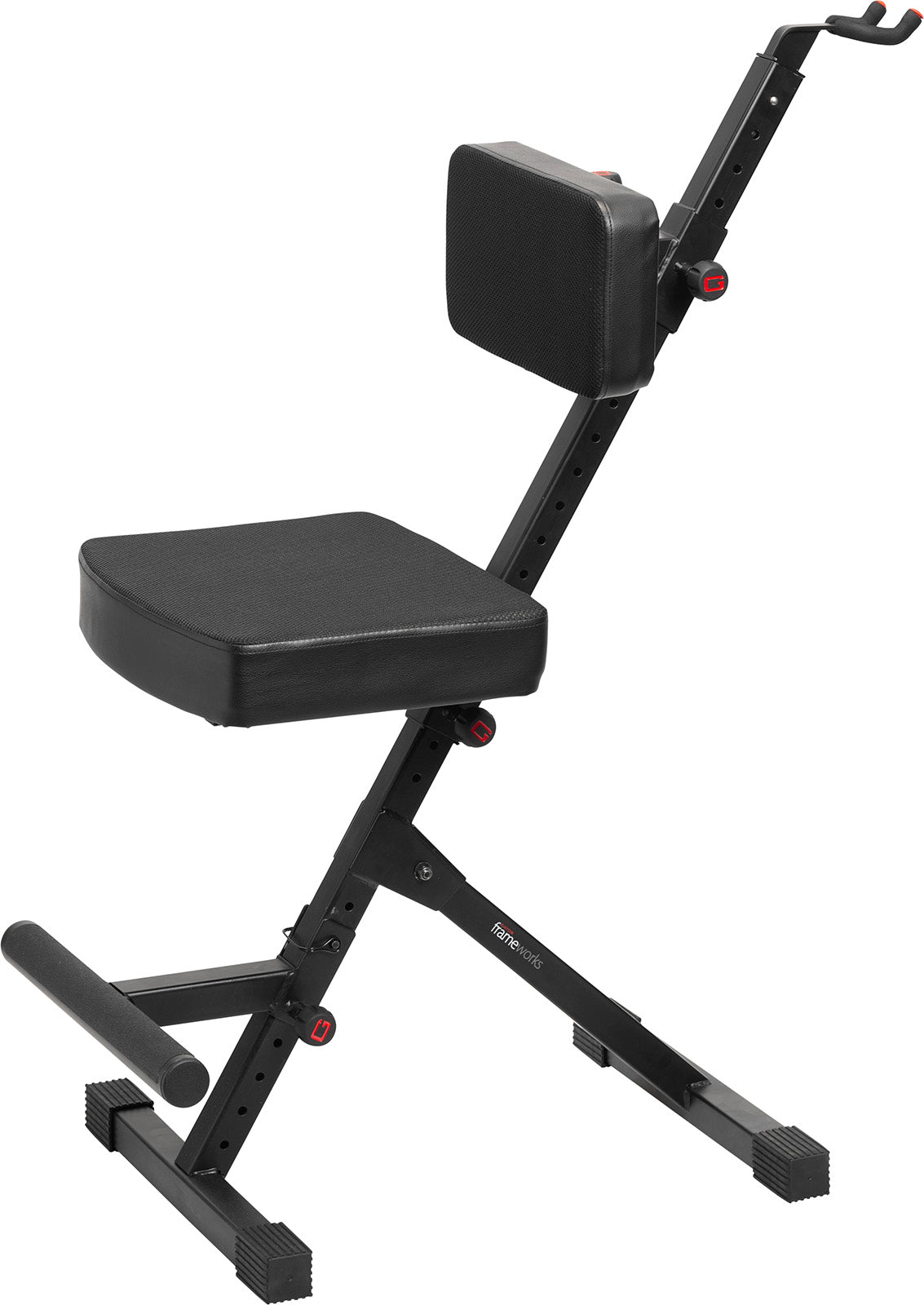 Deluxe Adjustable Guitar Seat and Stand