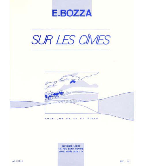 Leduc BOZZA EUGENE - SUR LES CIMES