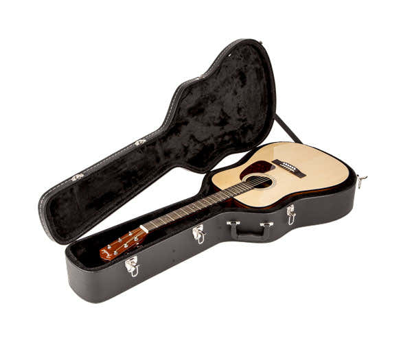 Folk Dreadnought Flat-top Case Black