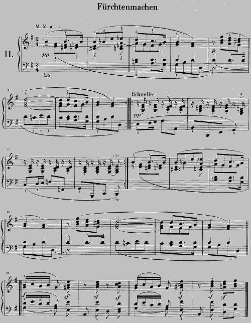 Schumann - Scènes D'enfants Op. 15 - Piano