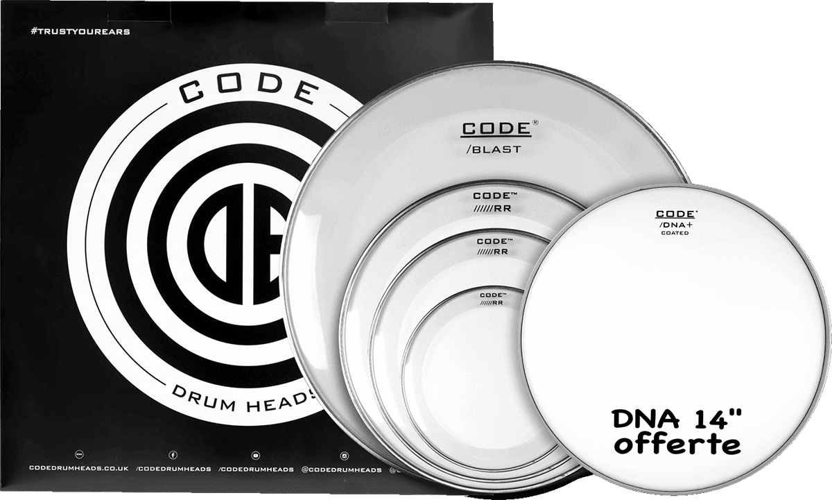 TOM FULL PACK RESO RING CLEAR FUSION 10/12/14/20 + 14" DNA COATED