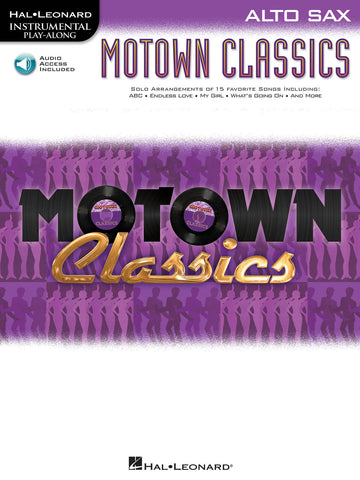 Instrumental Play Along - Motown Classics + Audio En Ligne - Alto Saxophone
