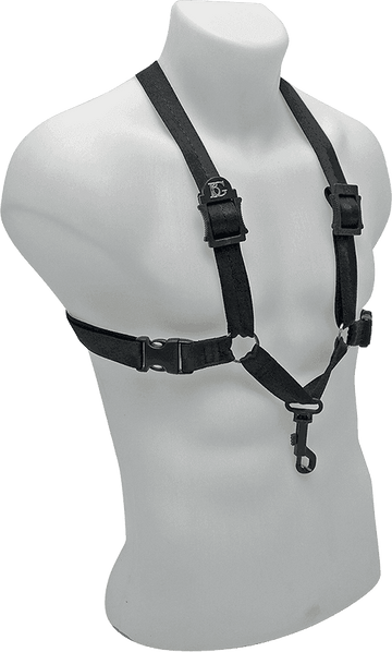 S43SH - ALTO / TENOR SAXOPHONE MALE XL SIZE HARNESS (SNAP HOOK)