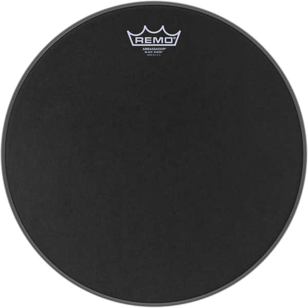 Remo BA-0814-ES - BLACK SUEDE AMBASSADOR 14