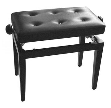 PB43 BKP SBK keyboard bench, black lacquer