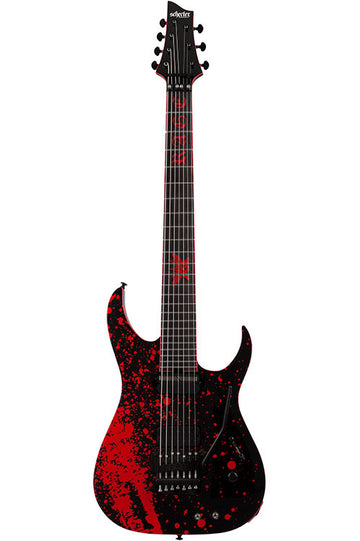 Sullivan King Banshee-6 Floyd Rose Sustainiac Pickup - Obsidian Blood