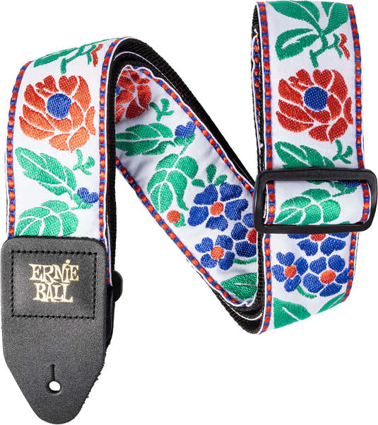 Ernie Ball Quilted Flora Strap