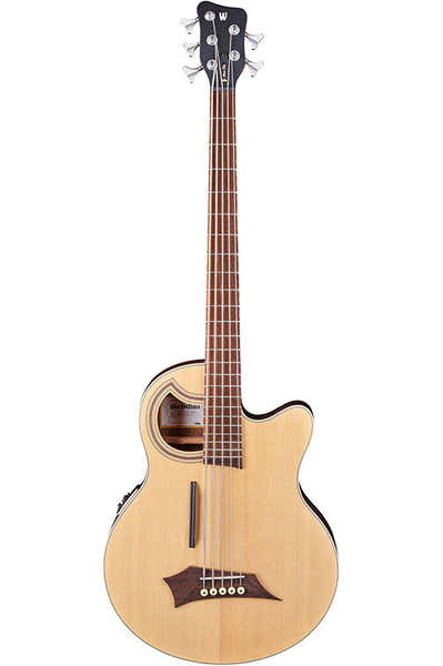 Alien Deluxe Hybrid Thinline 5 Natural Satin