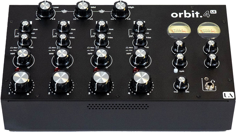 ORBIT.4 LE 4-CH Rotary Desktop Mixer with 3-Band Isolator
