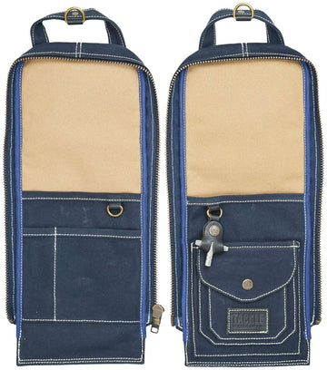 Waxed Canvas Modular Stick Case - Navy