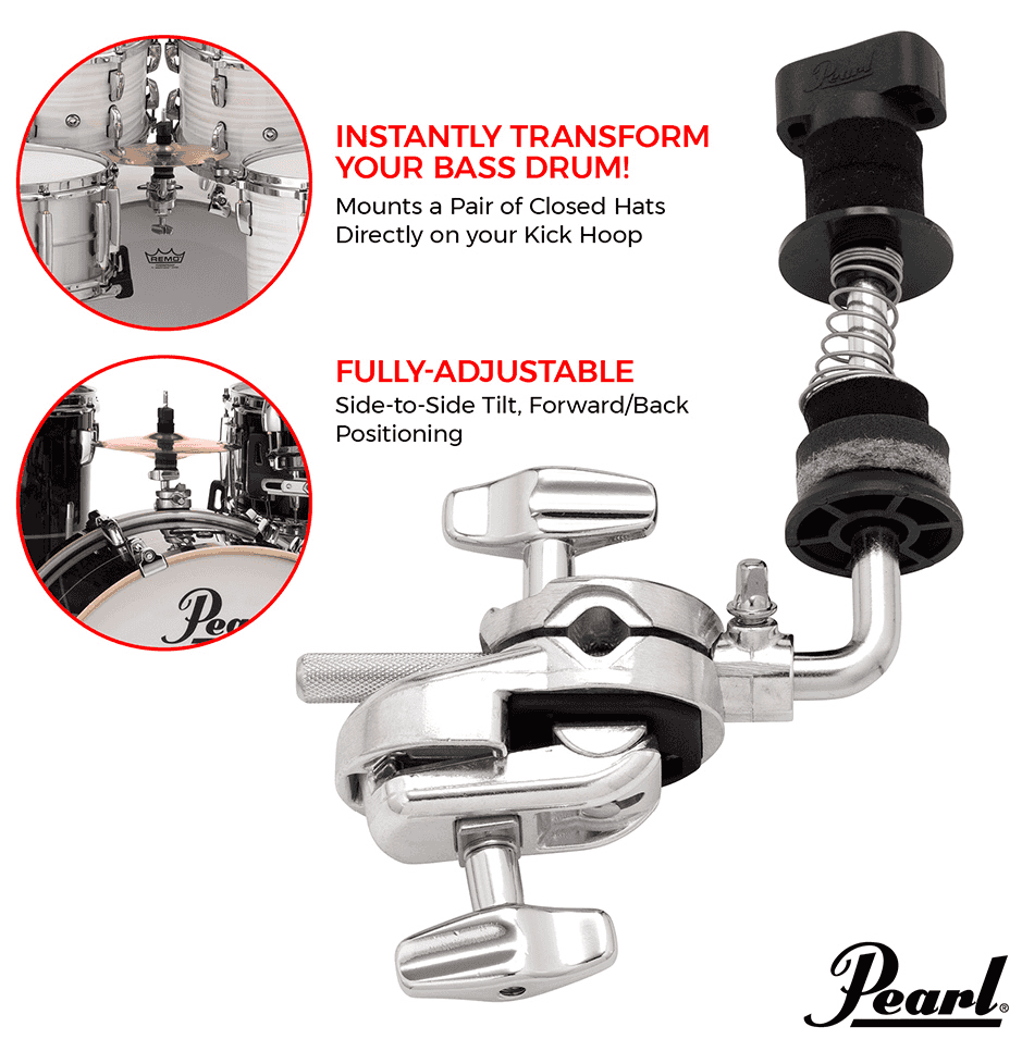 CLA-130 - CLAMP FOR CLOSED HI-HAT ON BASS DRUM