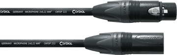 MICROPHONE CABLE XLR 10 M GOLD