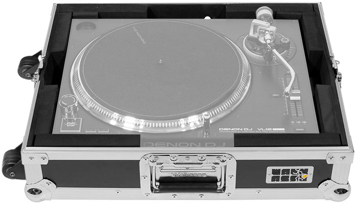 Turntable Trolley Silver