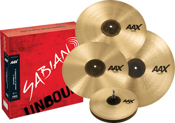 Pack AAX Promotional Set Natural Finish +90-DAY DRUMEO TRIAL