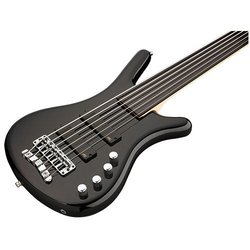 Corvette Basic 6 Fretless Solid Black