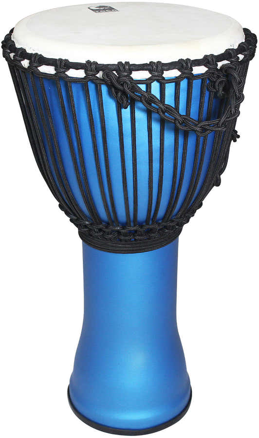 Djembe Freestyle Rope Tuned Ocean Blue Matte Sfdj-12Ob
