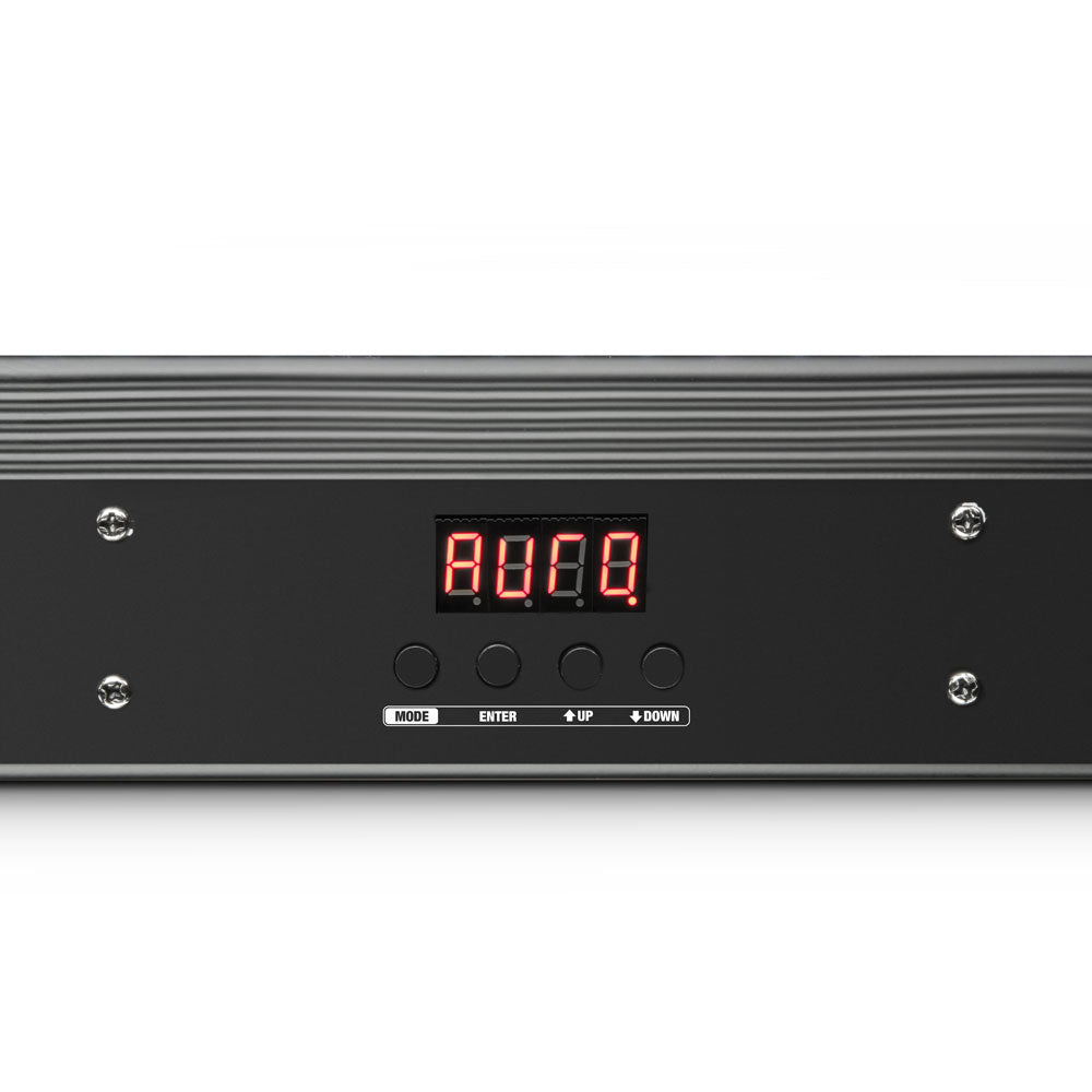 TRIBAR 200 IR - TRICOLOR LED BAR (RGB) 12 X 3 W BLACK BOX WITH INFRARED REMOTE CONTROL