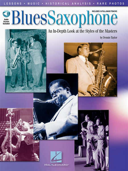 Hal Leonard Taylor Dennis - Blues Saxophone - Online Audio