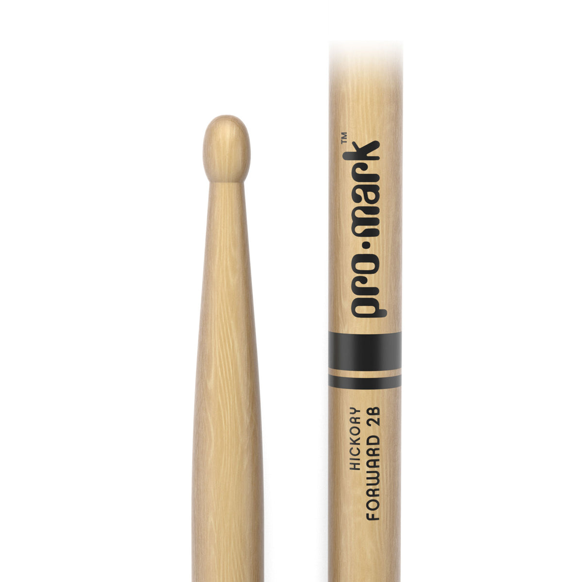 CLASSIC FORWARD 2B HICKORY DRUMSTICK OVAL WOOD TIP