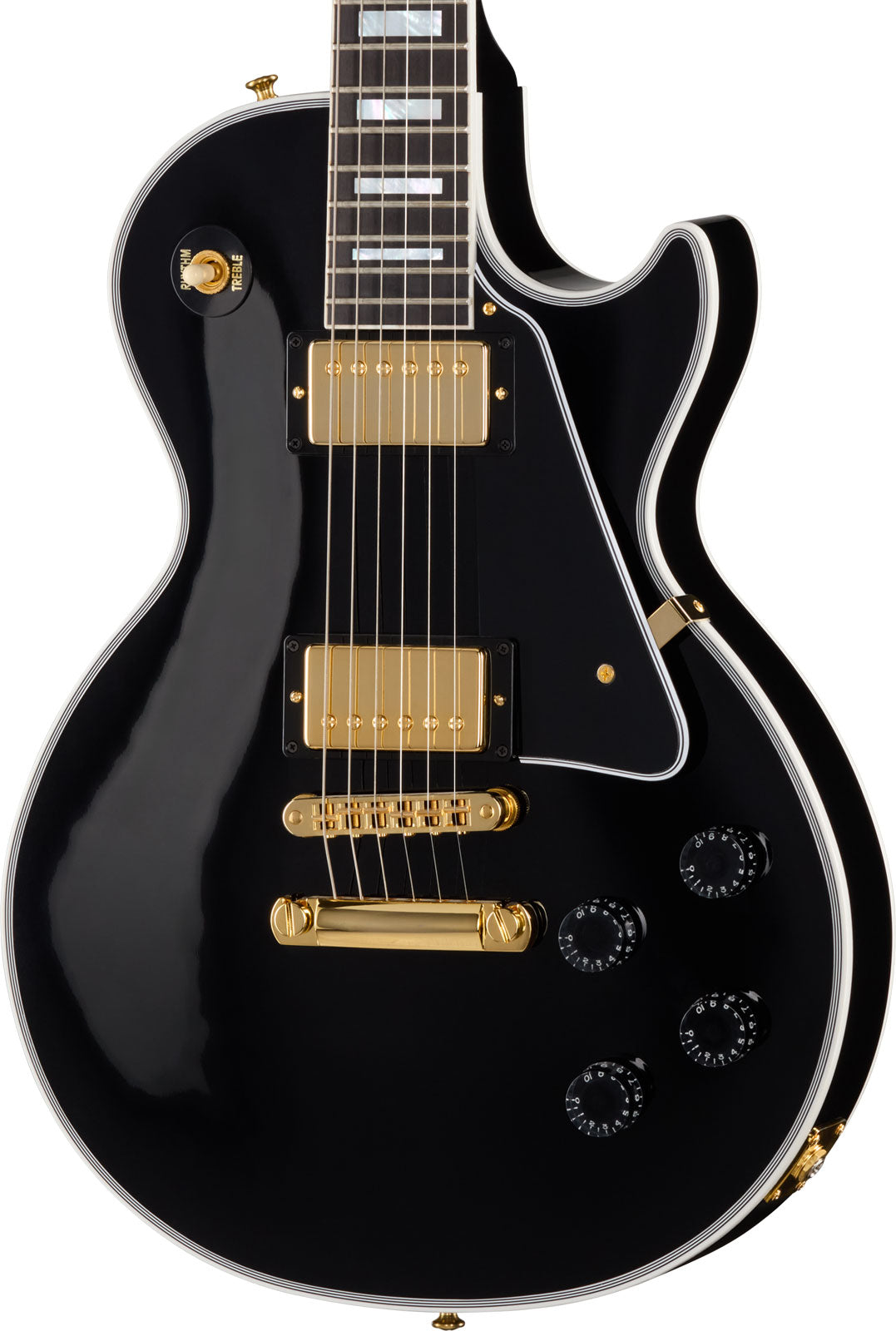 Les Paul Custom Long Scale Ebony Modern