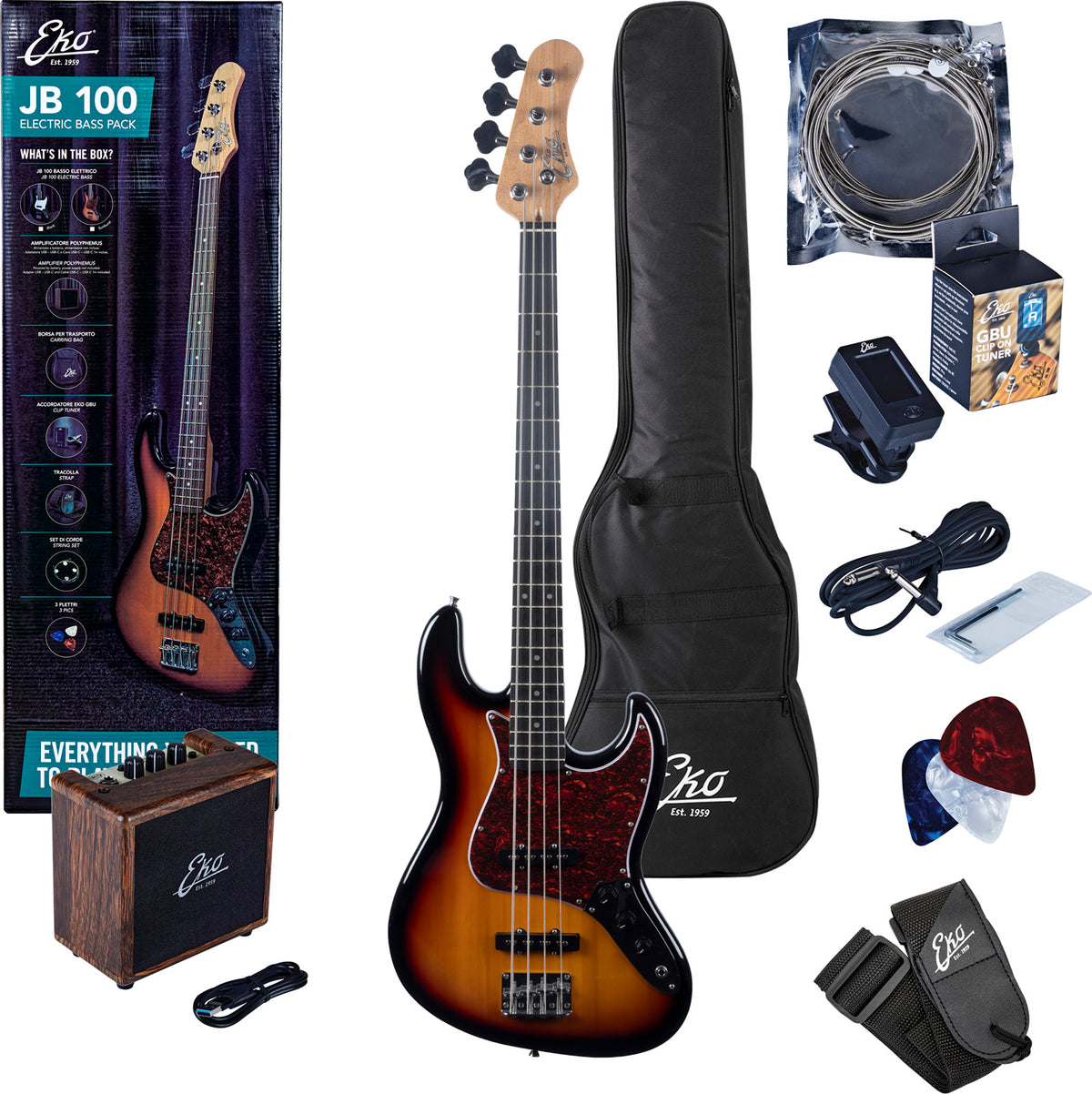 JB 100 Sunburst Pack