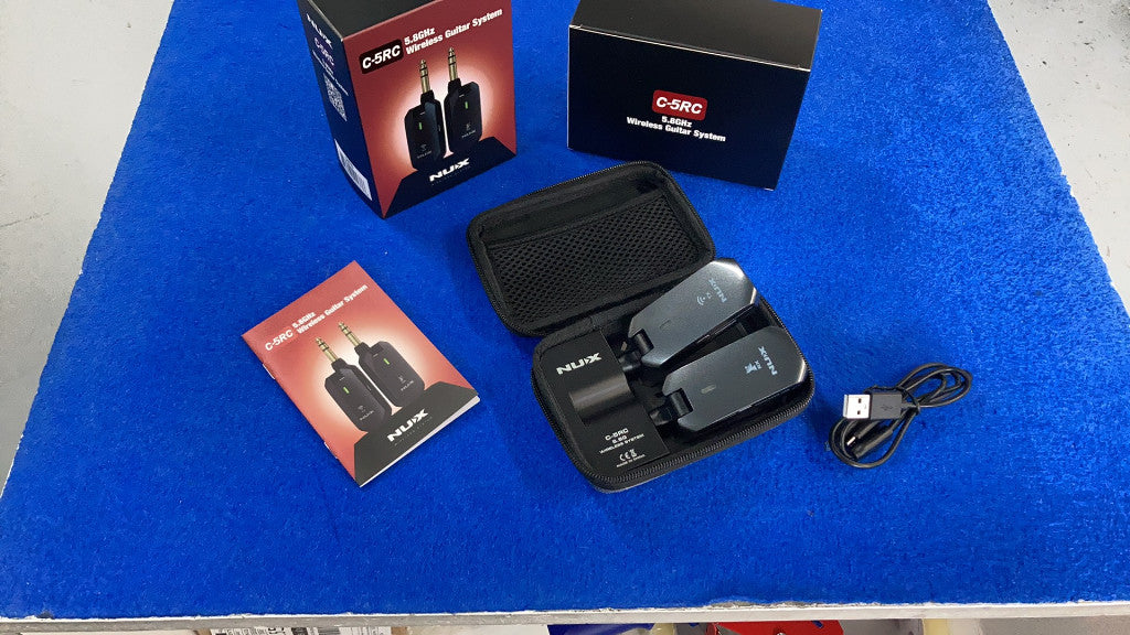 C5RC 5,8 GHZ AUTO SYNC GUITAR WIRELESS SYSTEM - B Stock
