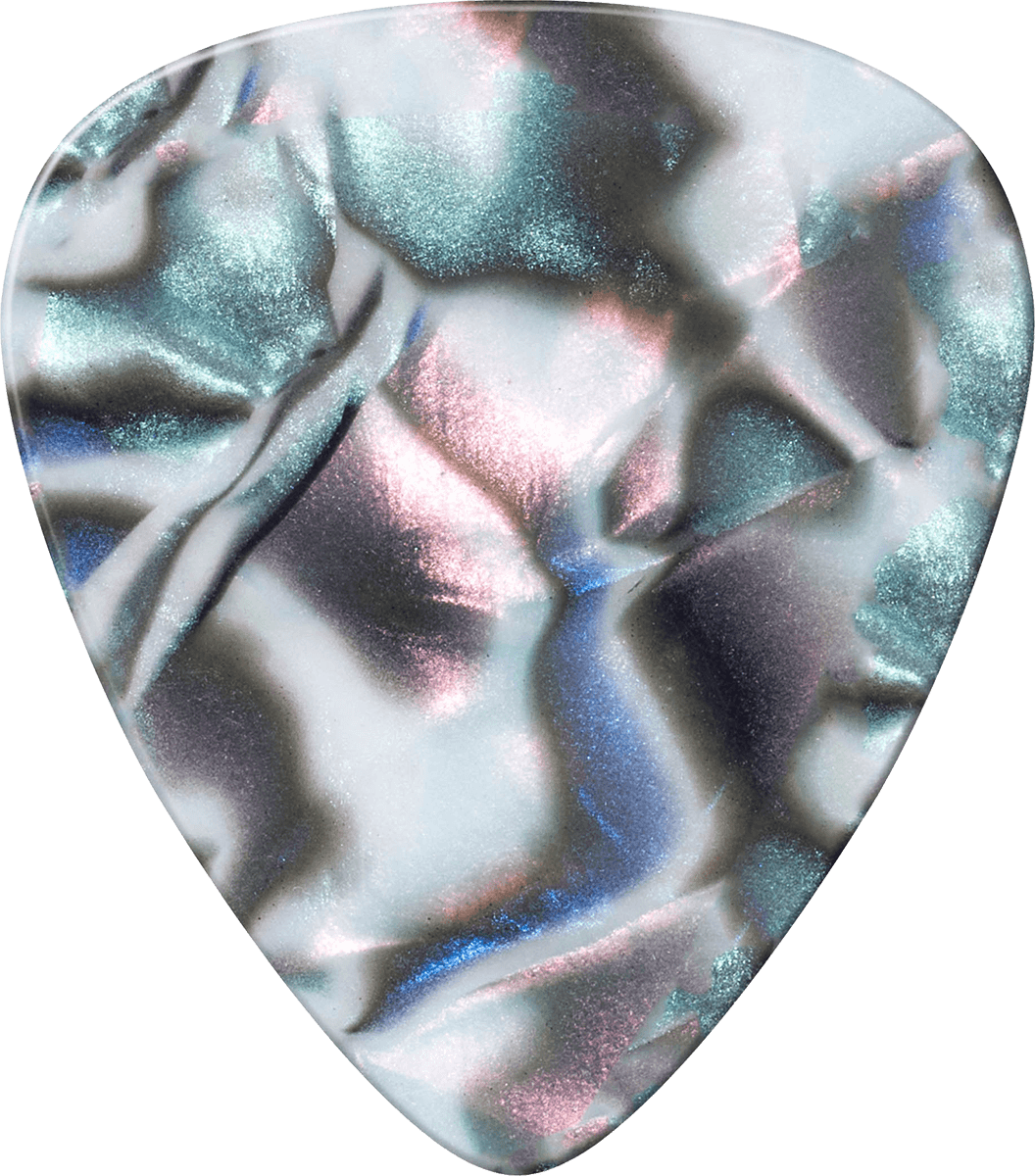 12 x Thin Genuine Celluloid Abalone