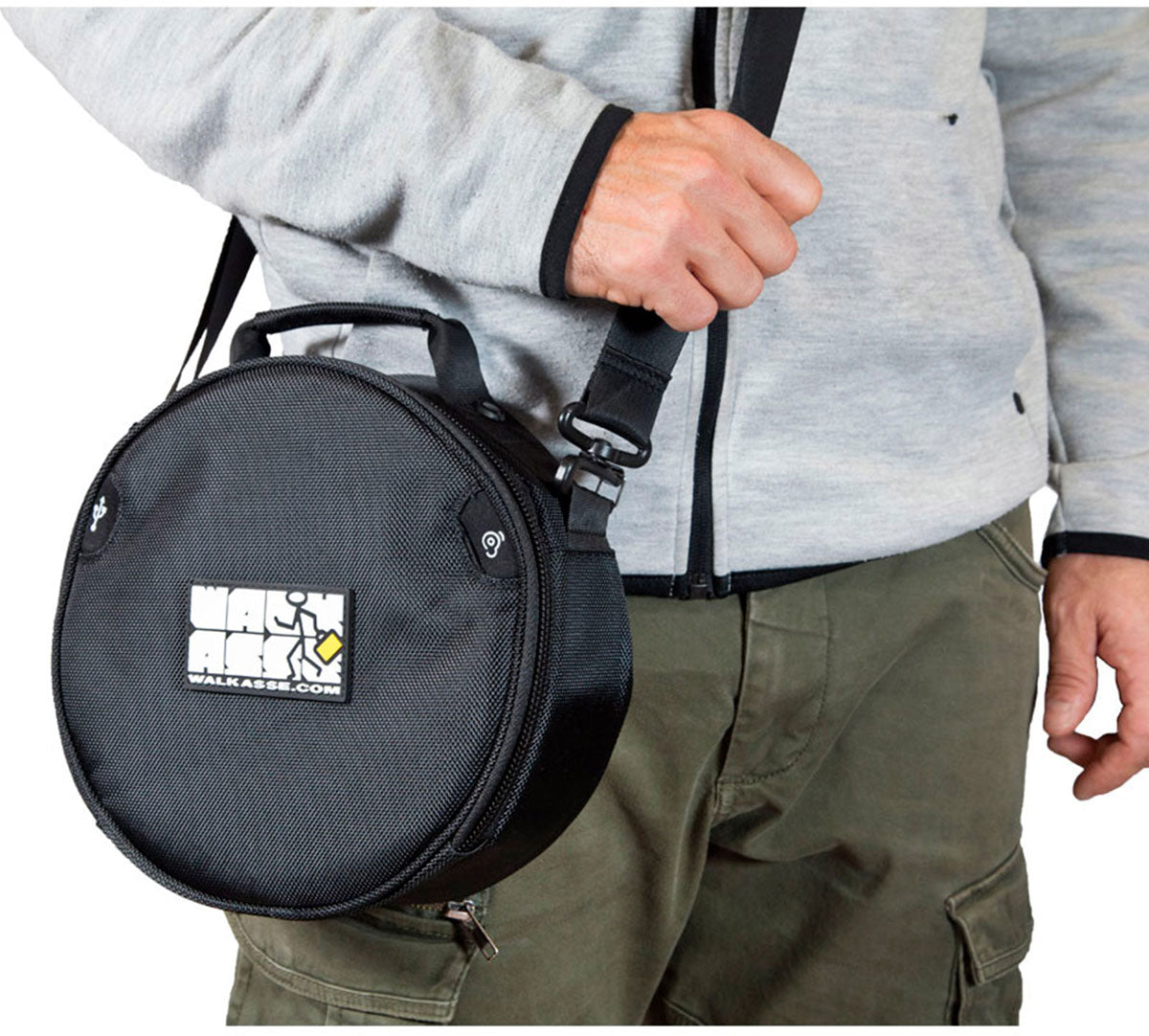 Black Headphone Bag