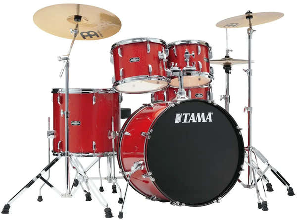 Stagestar Entry Drum Kits ST52H6-CDS Stage 22 CANDY RED SPARKLE