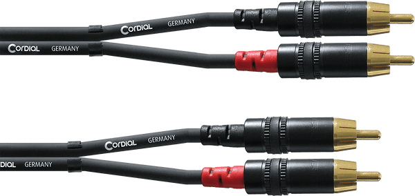 AUDIO CABLE DOUBLE RCA/RCA 30 CM