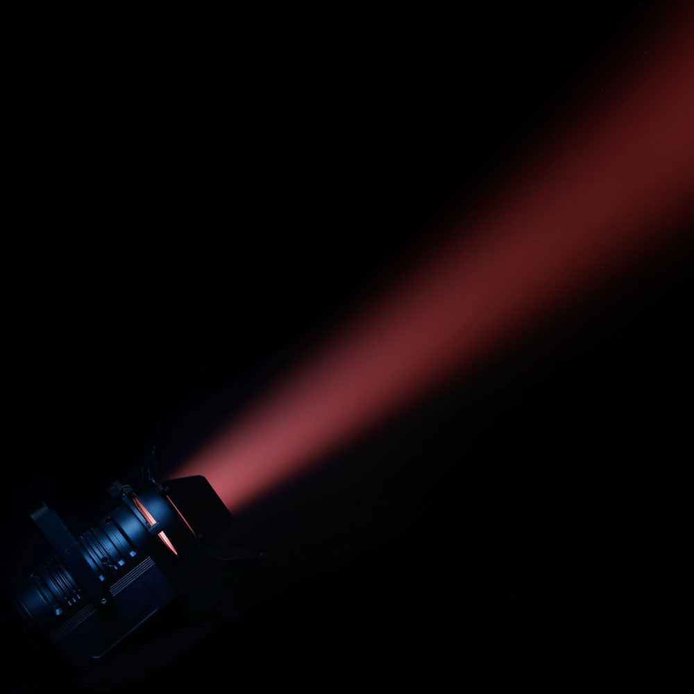 TS 60 W RGBW - SPOT FOR THEATER WITH CONVEX PLANET LENS AND 60 W RGBW LED BLACK HOUSING