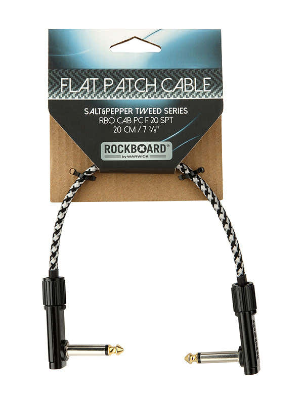 Flat Patch - 20 CM - Salt And Pepper Tweed