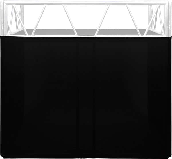Indio DJ Booth Scrim Black