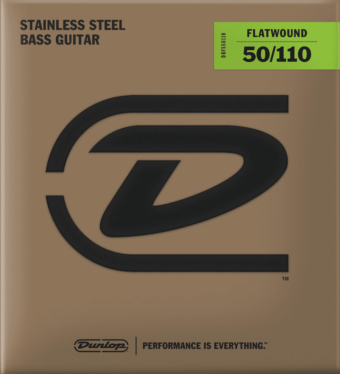 DBFS50110 Stainless Steel Flatwound Long Scale 50-110