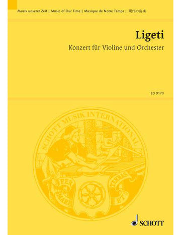Ligeti - Concerto - Violon et Orchestre