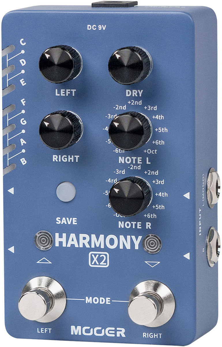 FOOTSWITCH MOOER HARMONY X2