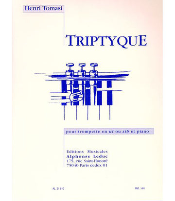 TOMASI HENRI - TRIPTYQUE - TROMPETTE & PIANO
