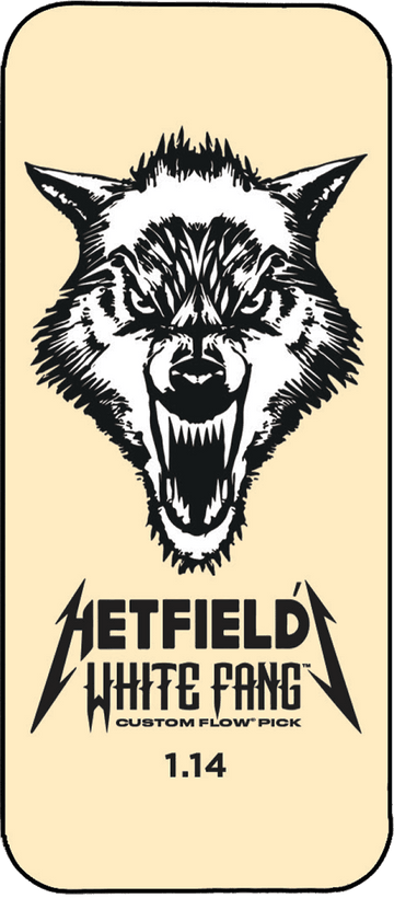 6 x 1,14mm Hetfield's White Fang Tin
